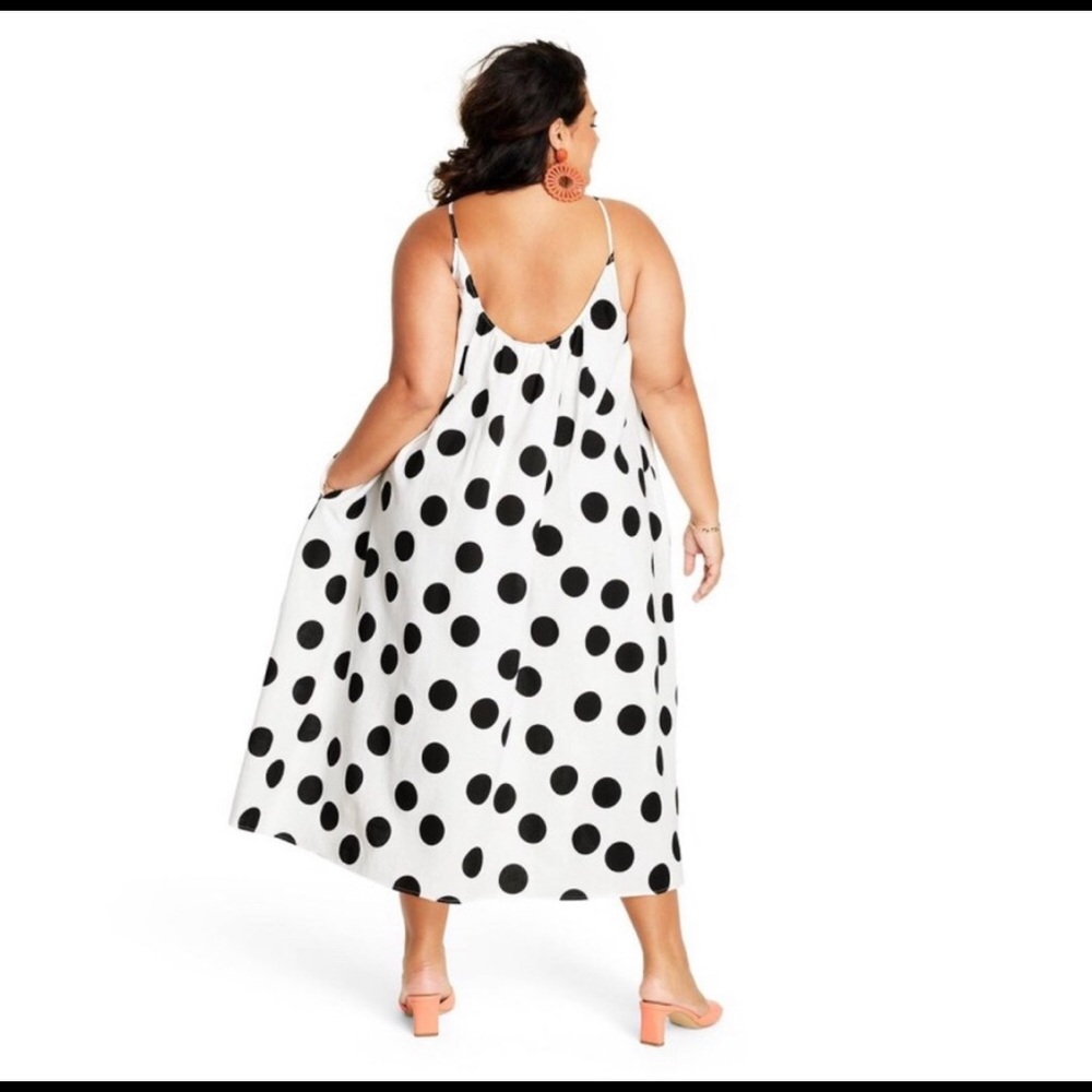XL NWT Tabitha Brown Target Polka Dot Cover Up